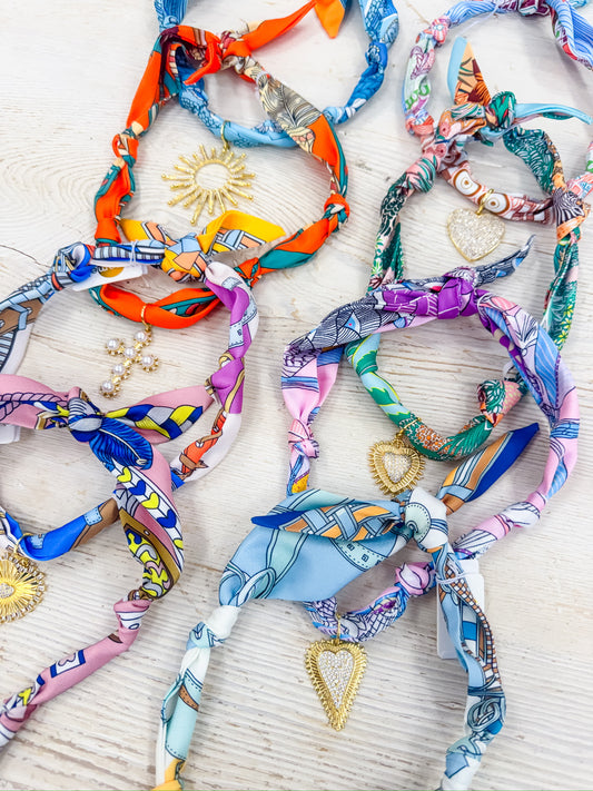 Knotted Scarf Necklace