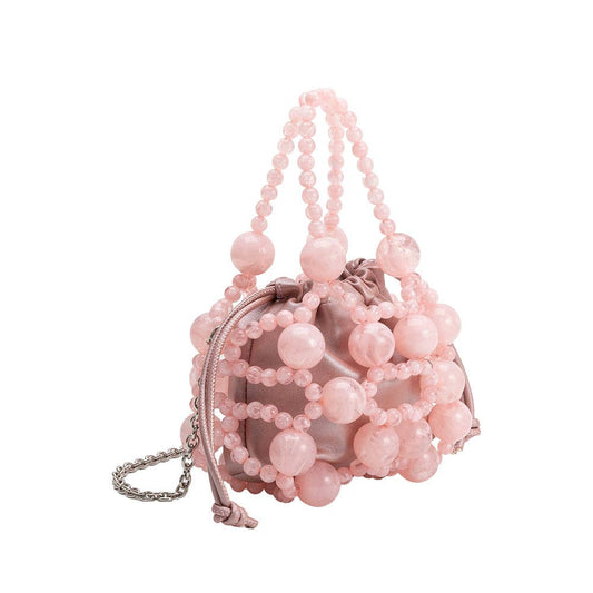 Bobby Pink Vegan Leather Bag