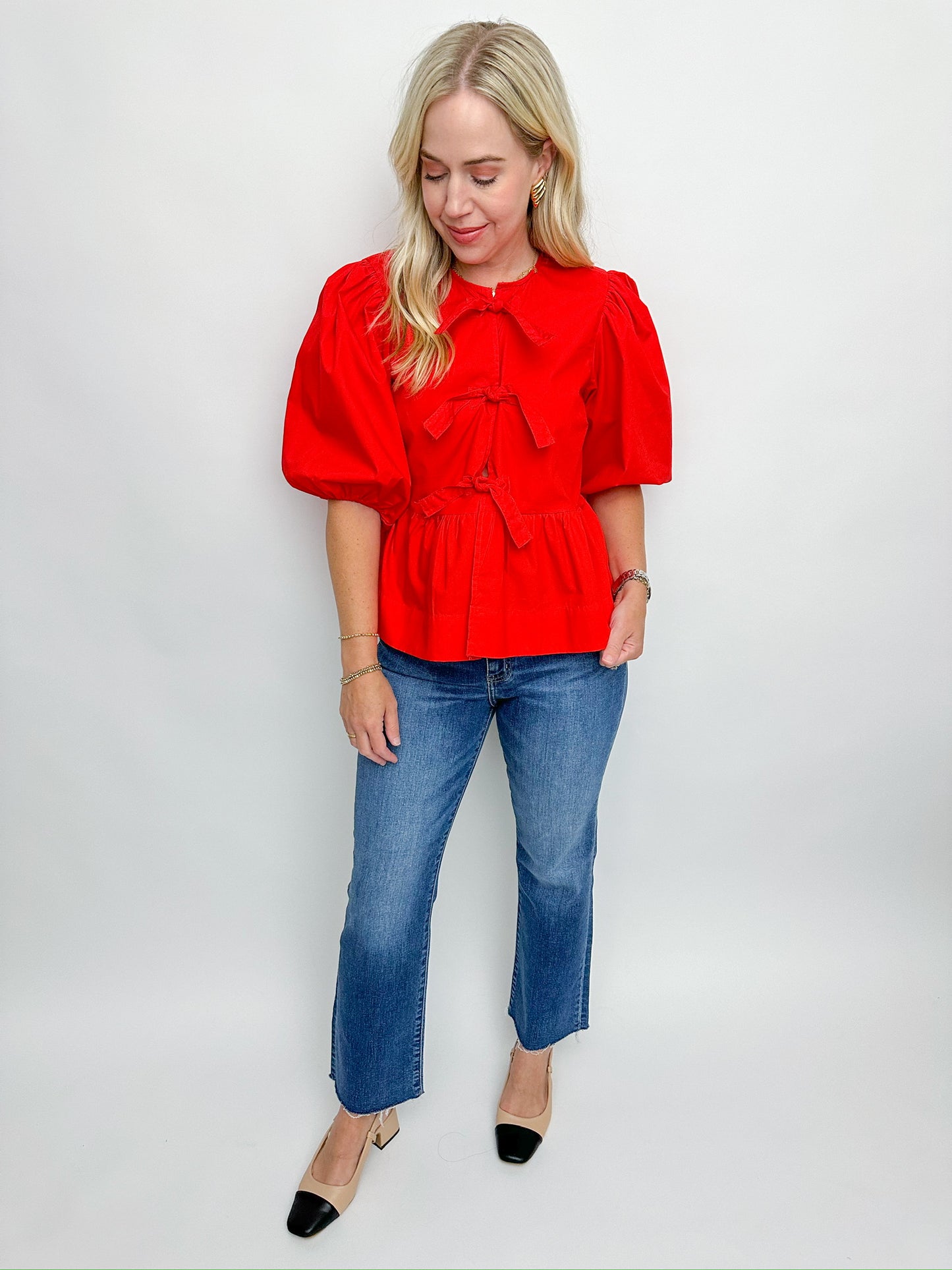 Shy Girl High Rise Crop Flare Influencer