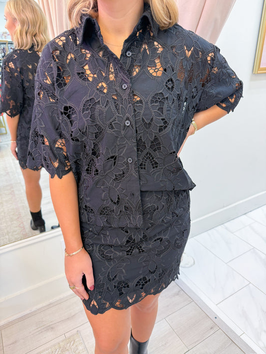 ZS Midnight Lace Top