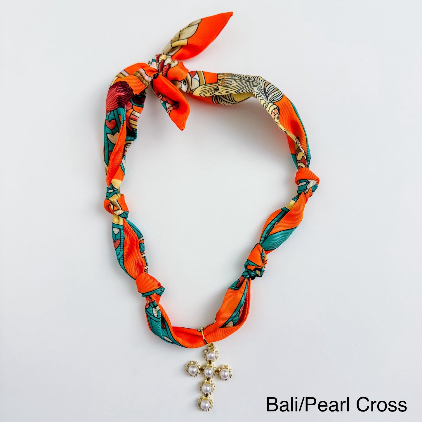 Knotted Scarf Necklace