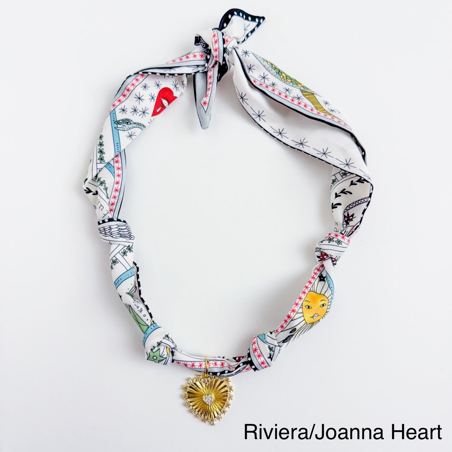 Knotted Scarf Necklace