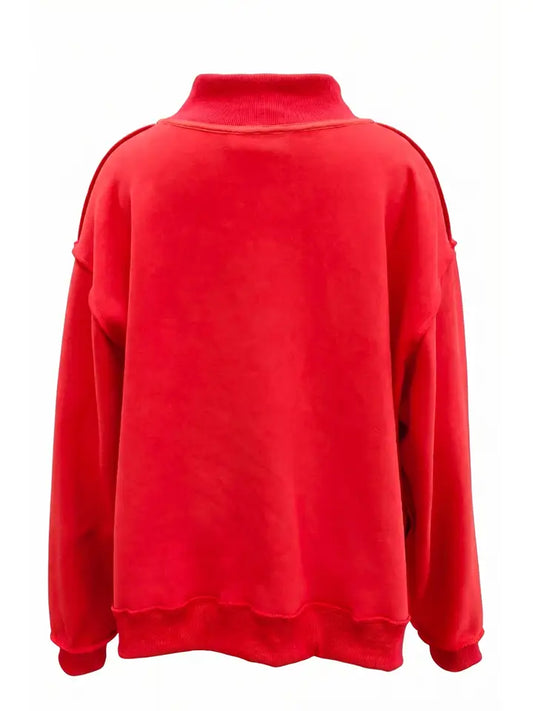 Merry Mock Neck Sweatshirt
