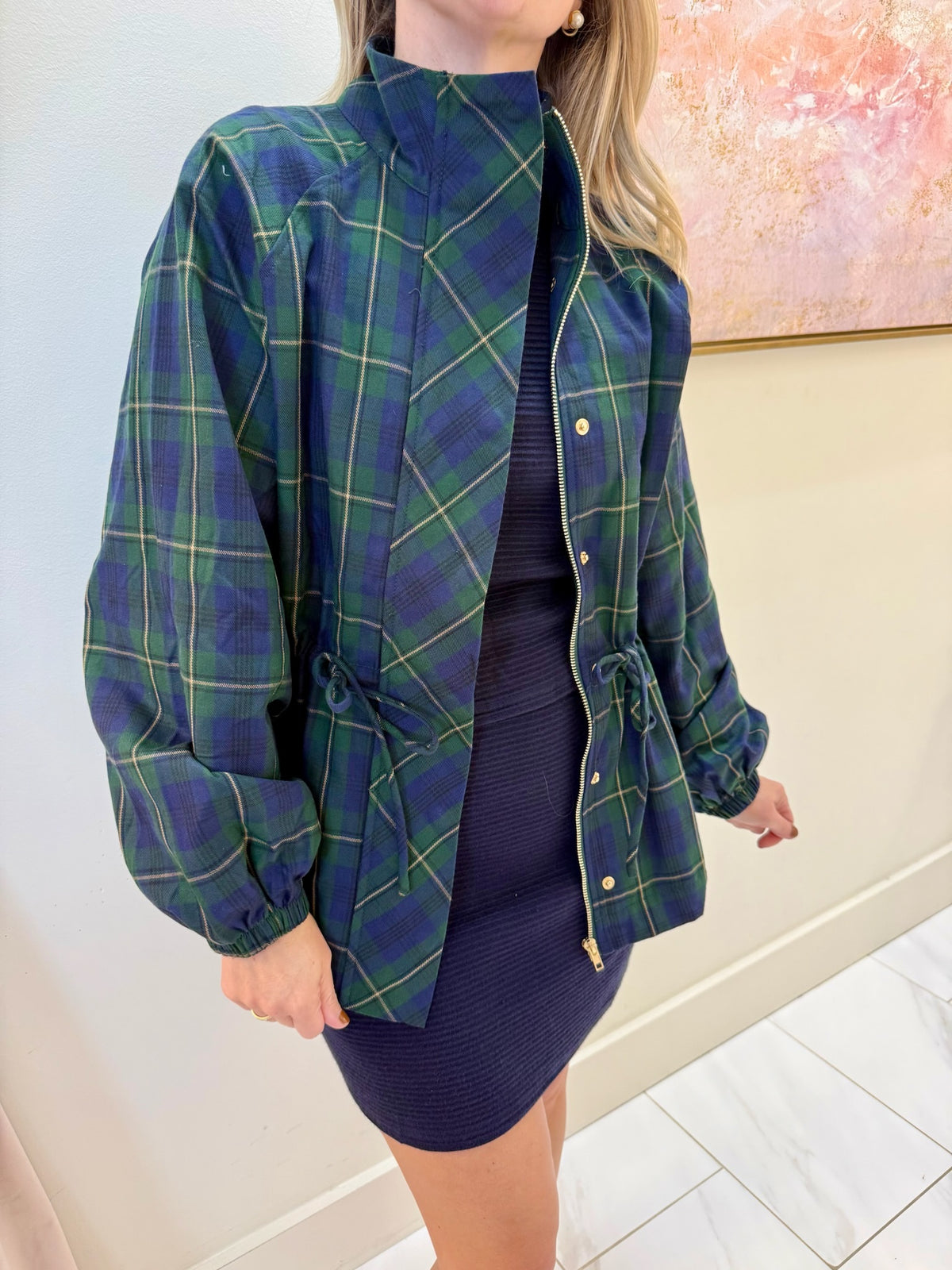 Pine Fall Plaid Jacket
