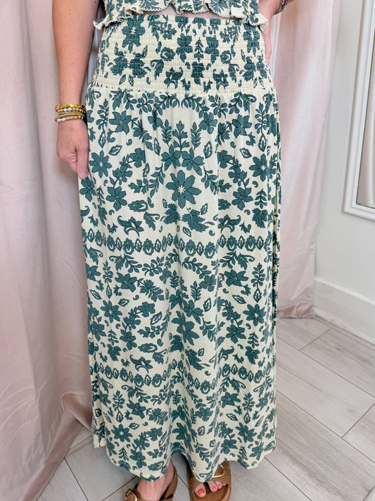 ZS Leya Tera Paisley Maxi Skirt