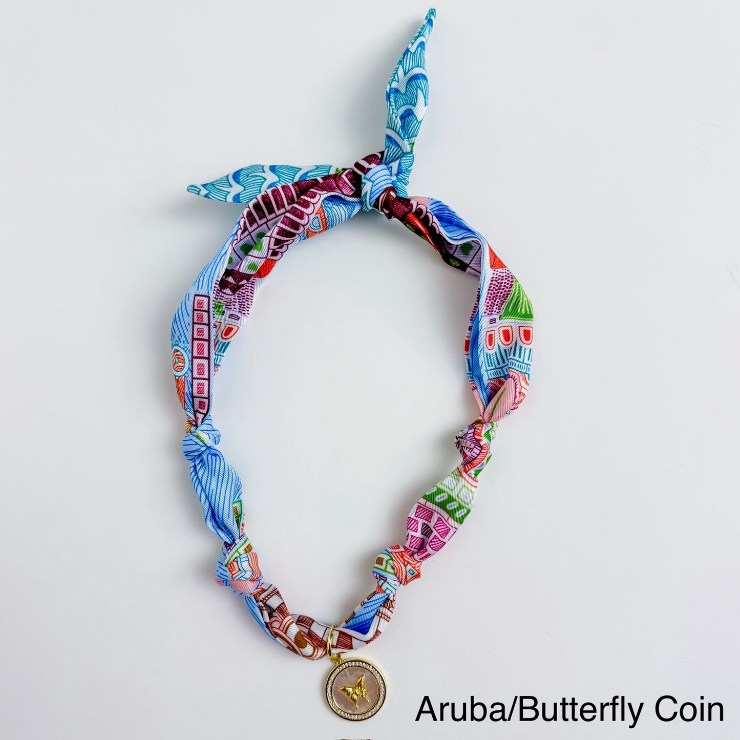 Knotted Scarf Necklace
