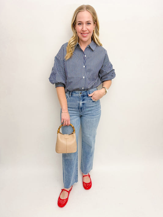 Tracey Clean Stretch Crop Straight