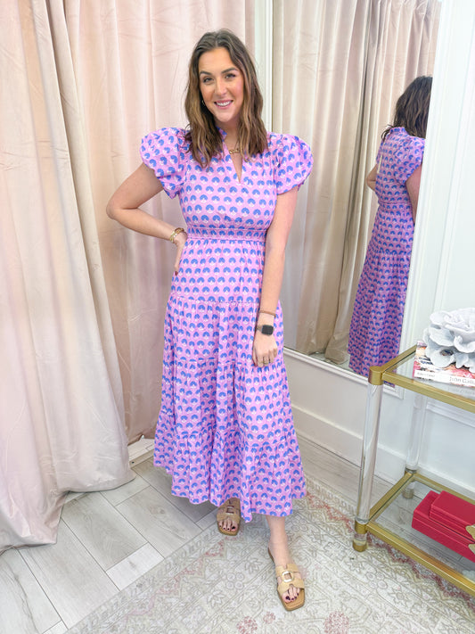 Hillside Floral Maxi Dress