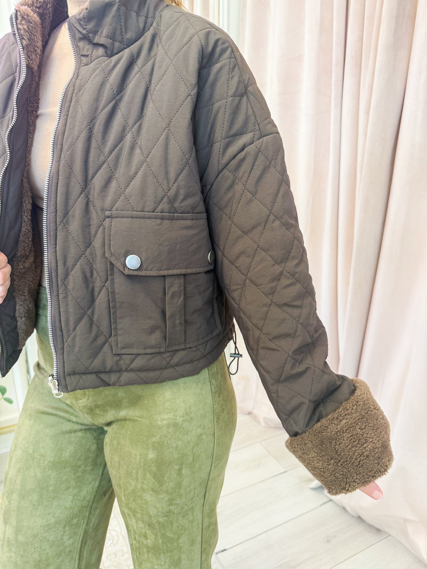 Ashton Quilted Reversible Jacket