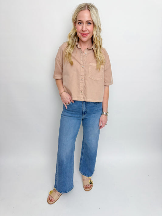 JBD High Rise Wide Leg Jean