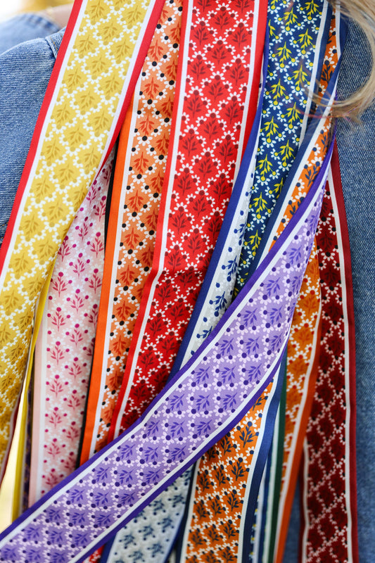 The Sideline Scarf™ - Purple & Gold