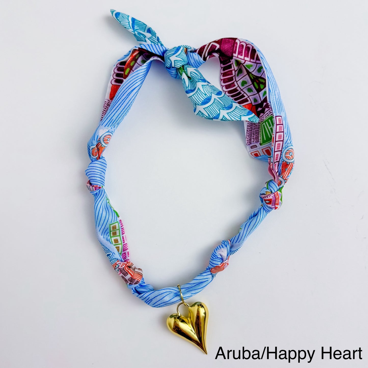 Knotted Scarf Necklace