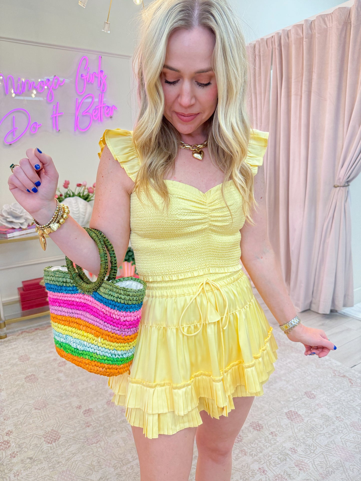 Sally 2 Layer Ruffle Skort