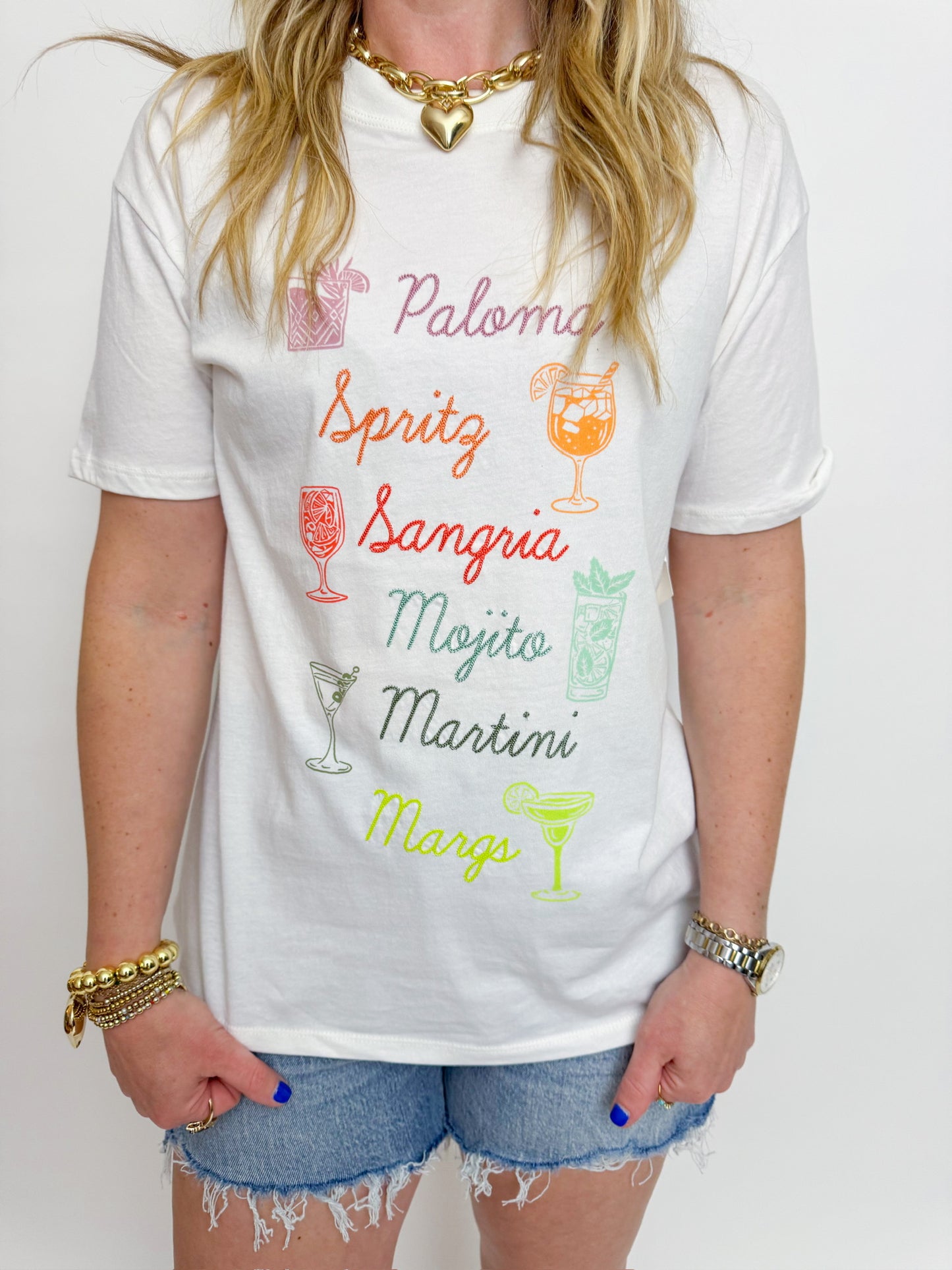 ZS Cocktails Boyfriend Tee