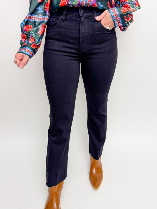 Shy Girl High Rise Crop Flare After Party