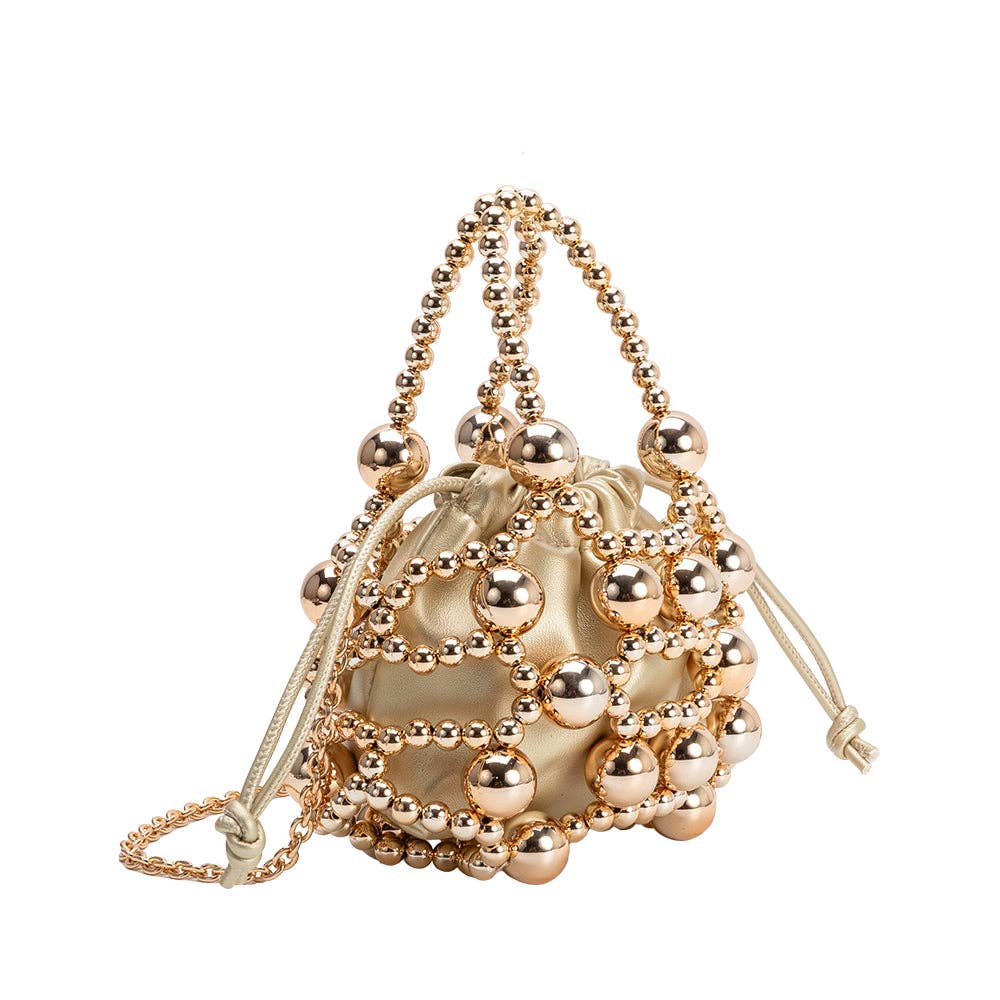 Bobby Gold Vegan Leather Bag