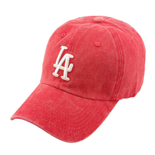 LA 3D Embroidered Baseball Cap