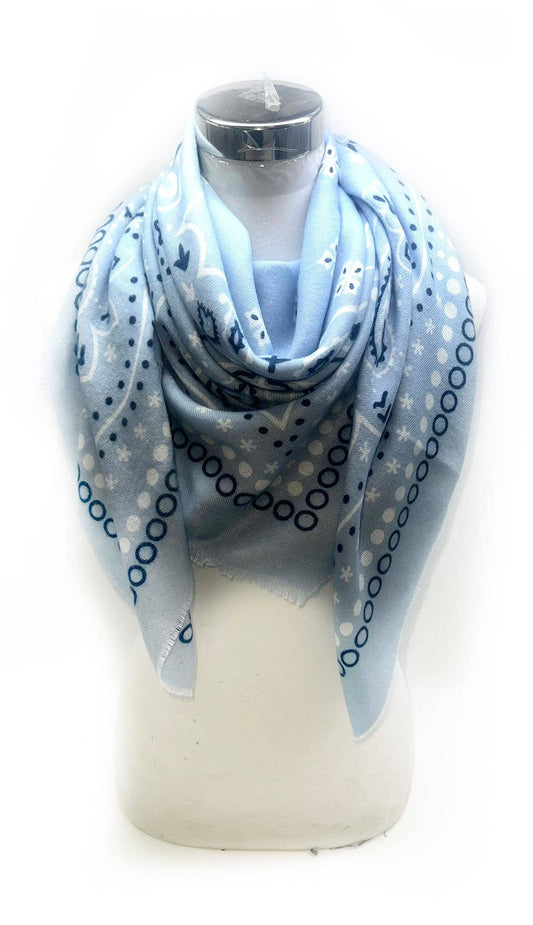 Lightweight Large Square Scarf