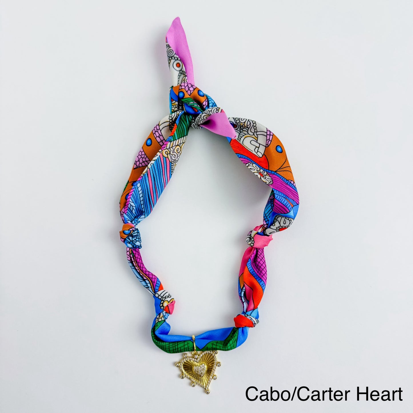 Knotted Scarf Necklace