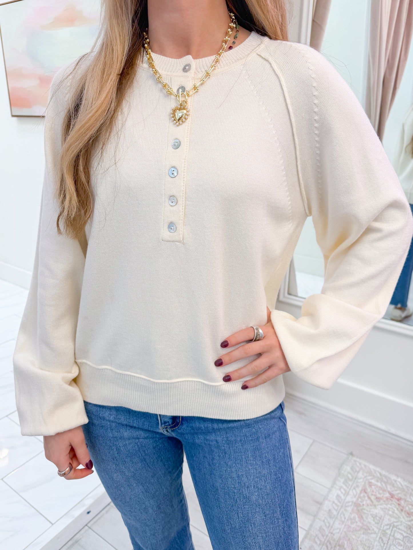 Pocket Change Soft Knit Sweater