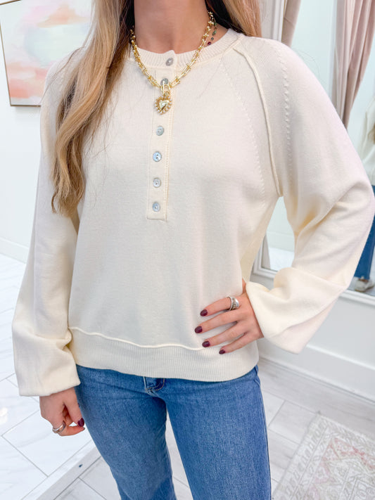 Pocket Change Soft Knit Sweater