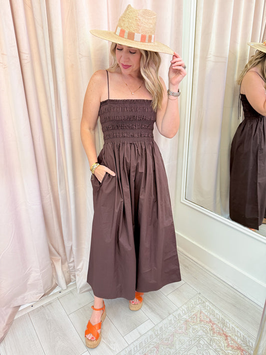 ZS Cornelia Poplin Midi Dress
