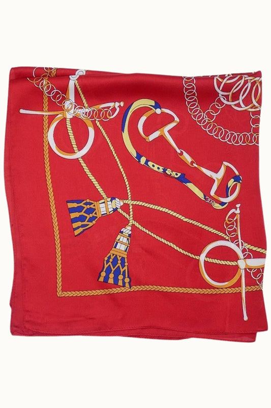 So Silky Satin Neckerchief Scarf