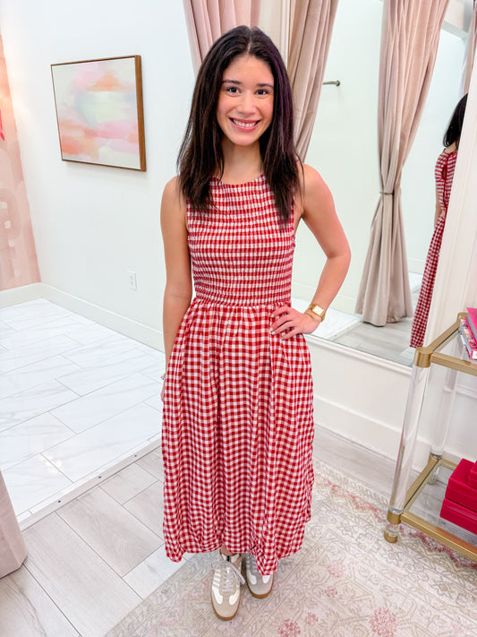 Apple Butter Midi Dress