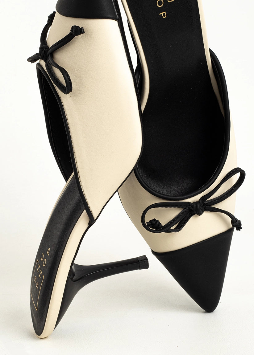 Naomi Contrast Heel