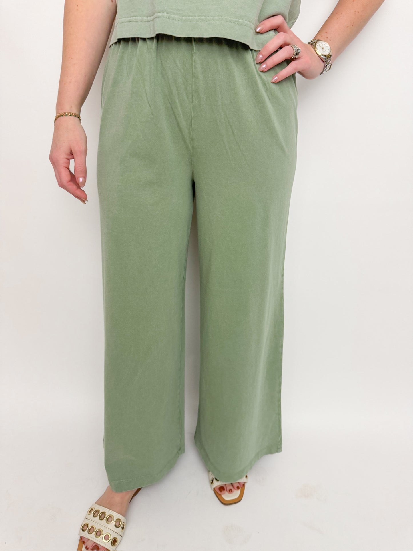 ZS Scout Jersey Crop Flare Pant