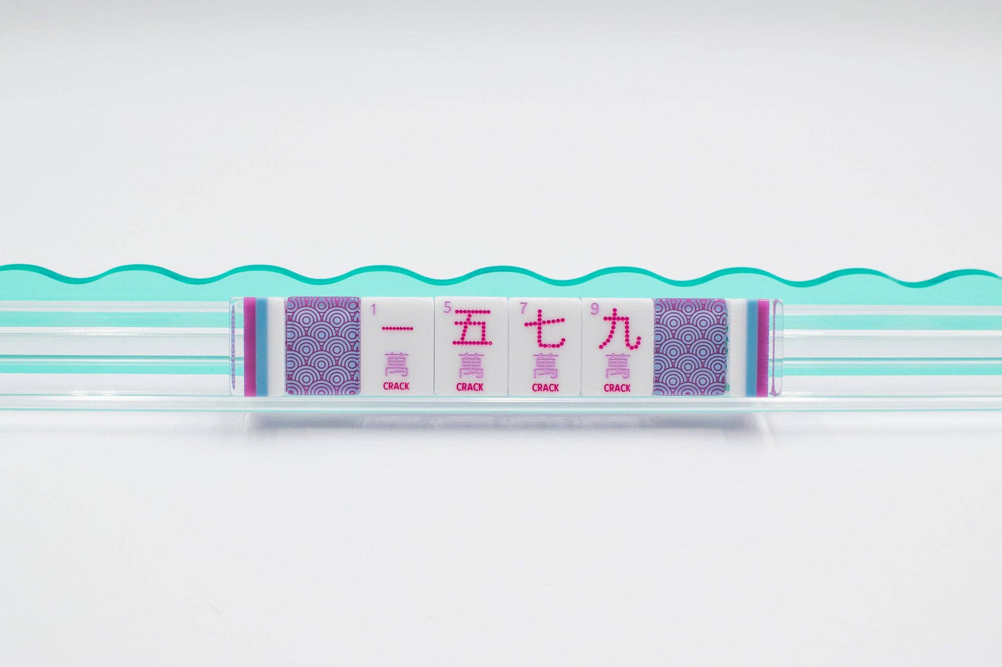 Crystal Confetti Purple Tile Set