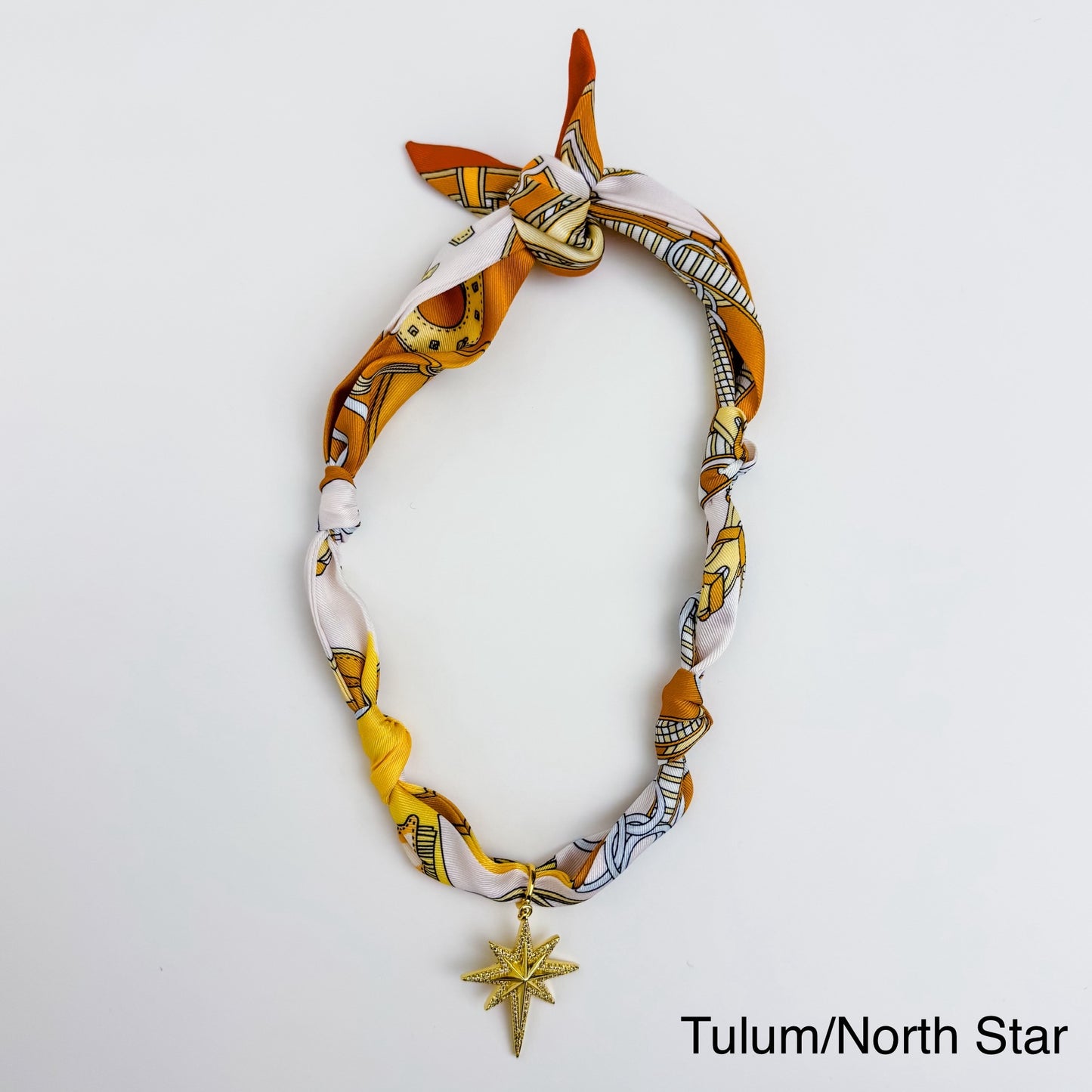 Knotted Scarf Necklace
