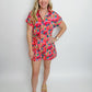 Palm Springs Collared Romper