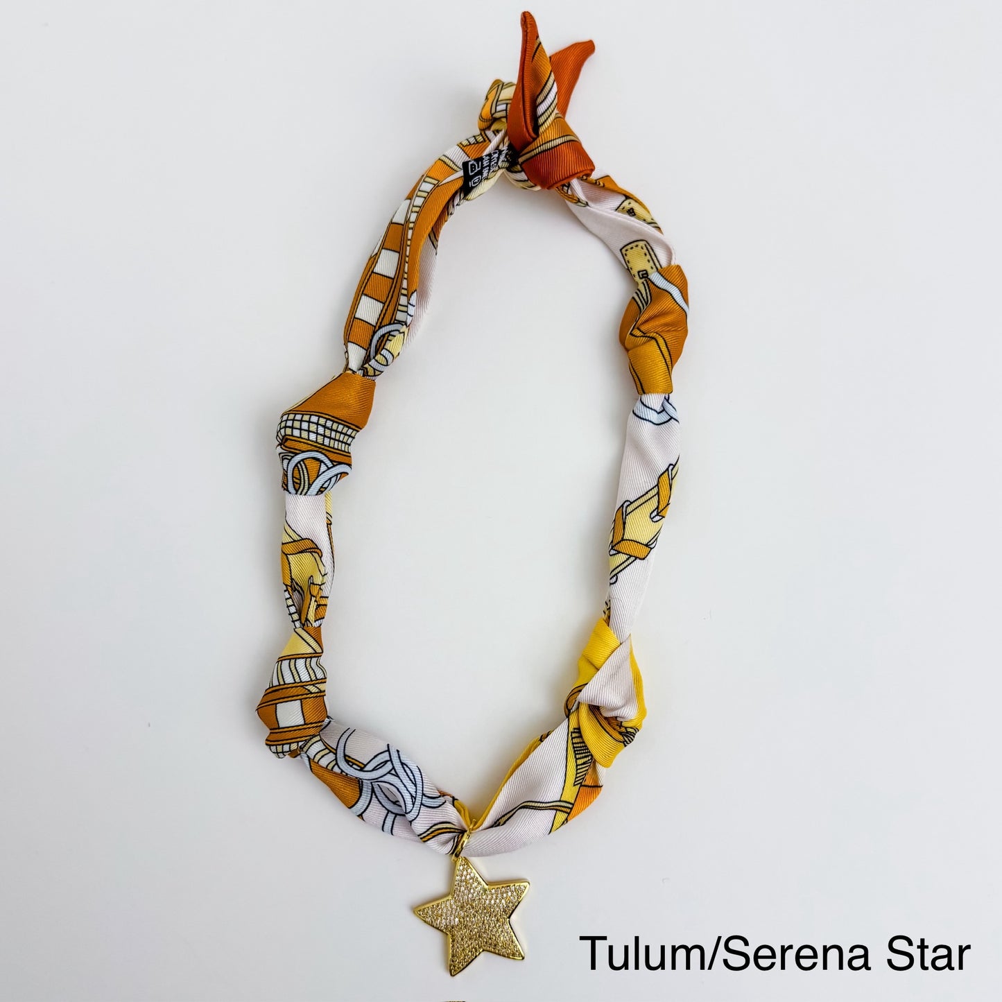 Knotted Scarf Necklace