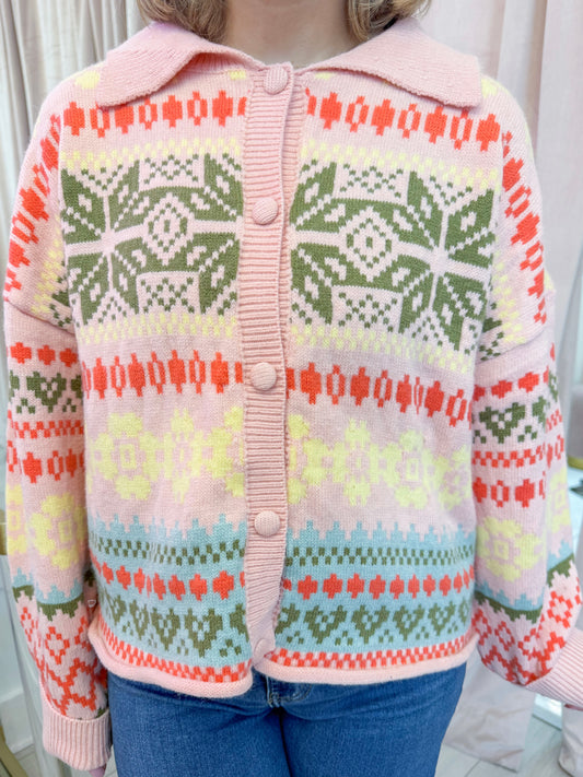 Lillefrost Button Front Sweater