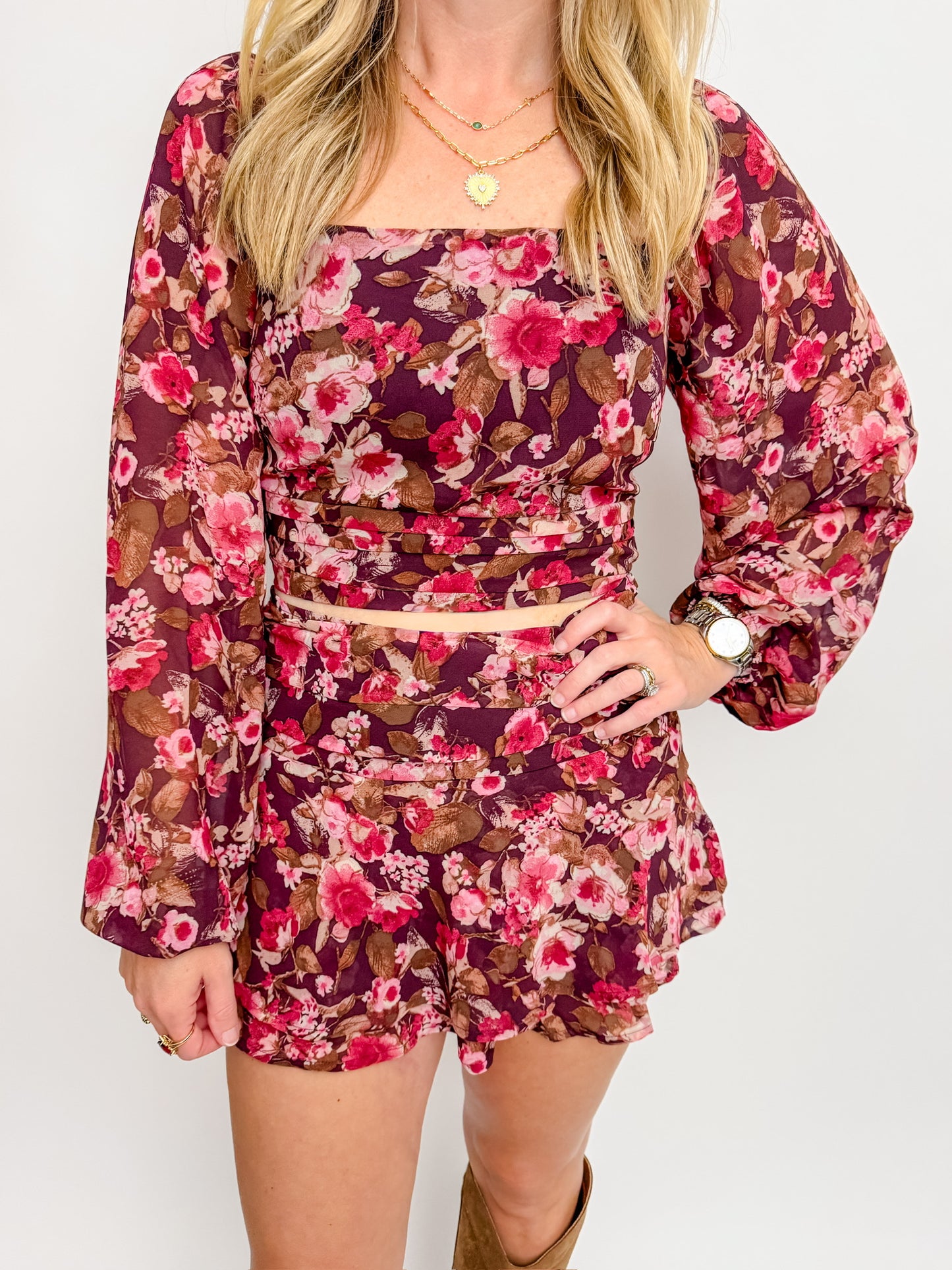 Mulberry Meadow Mini Skort