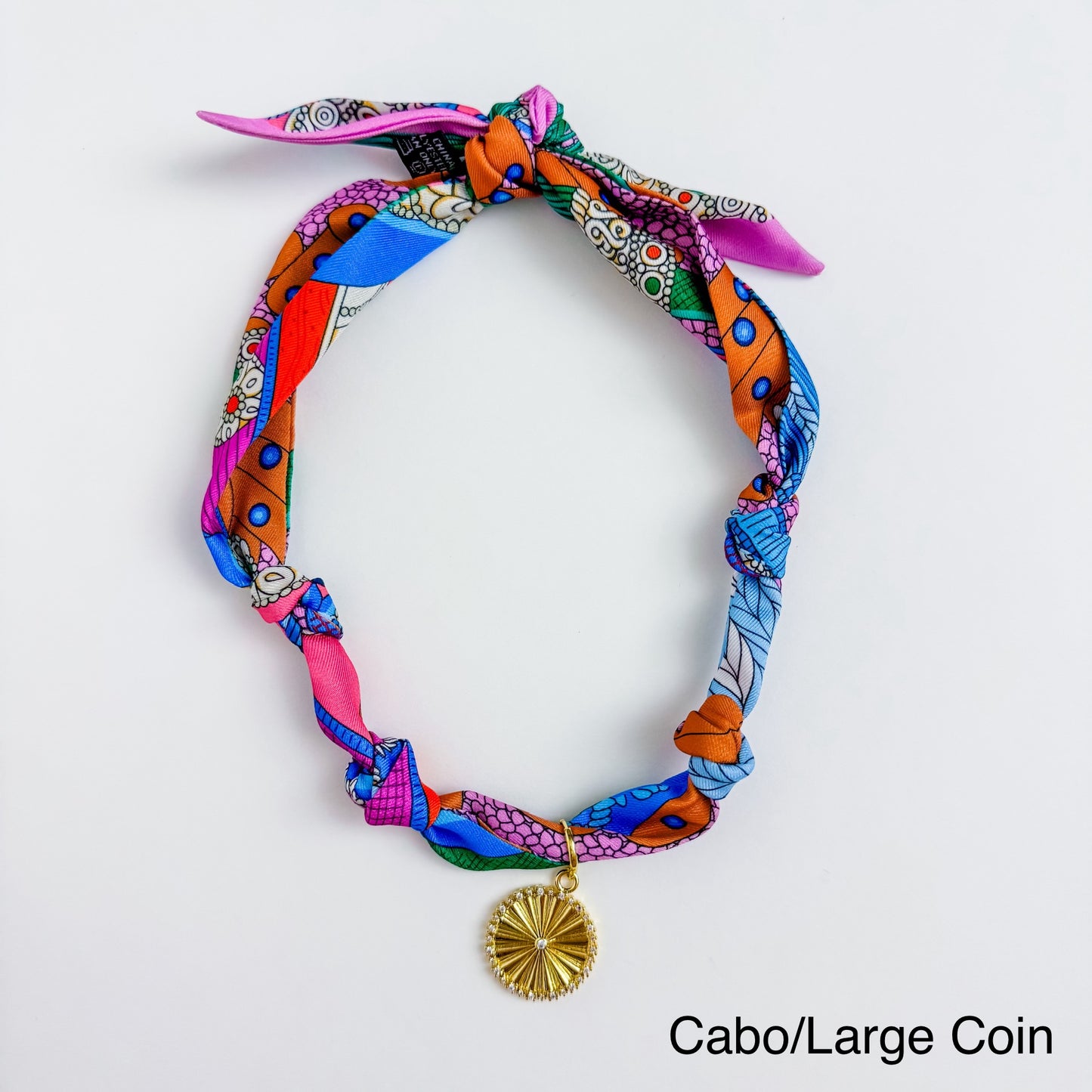 Knotted Scarf Necklace