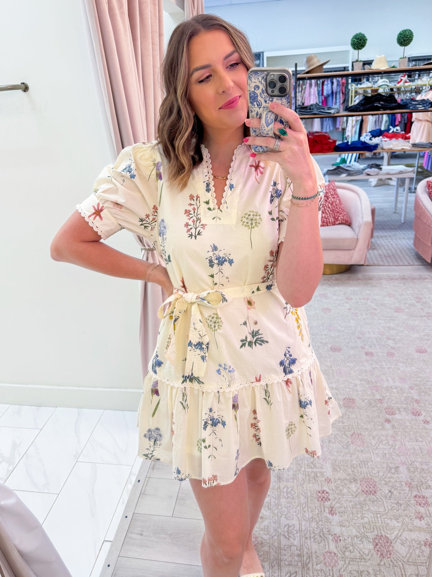 Mara Floral Mini Dress