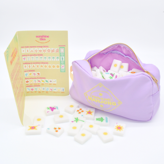 "Sunshine Tiles" Mahjong Set