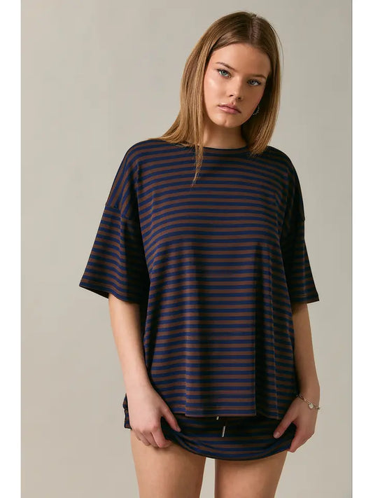 Downtown Striped Tee