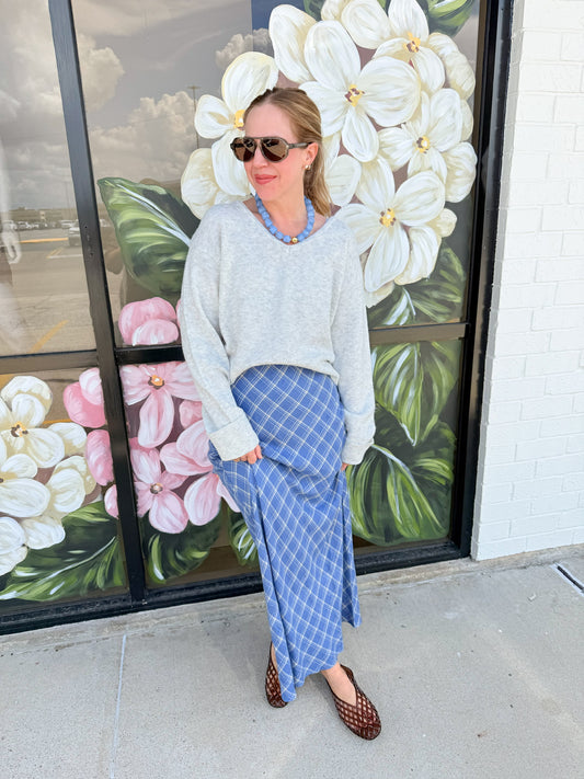 ZS Europa Plaid Skirt