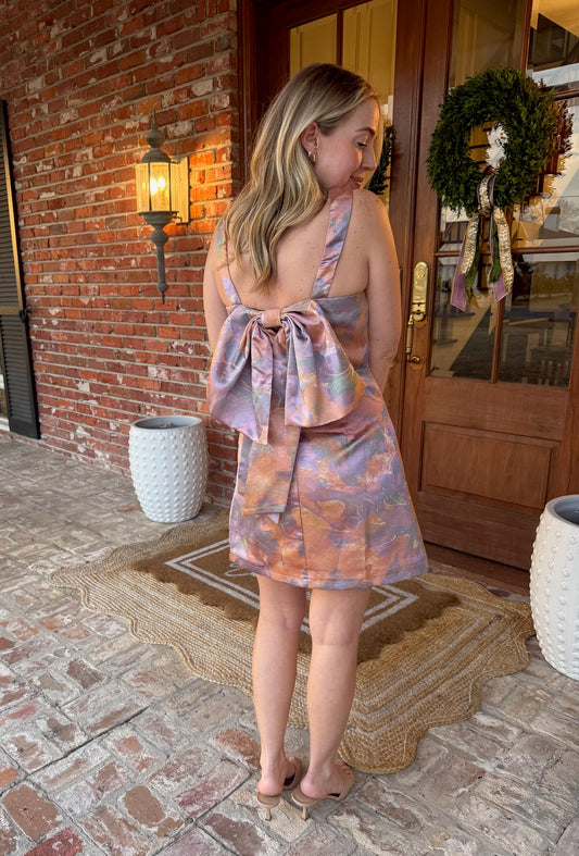 Cotton Candy Skies Cocktail Dress