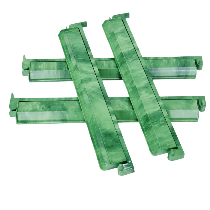 Green Agate Mahjong Rack & Pusher Set – Mahjong Accessory