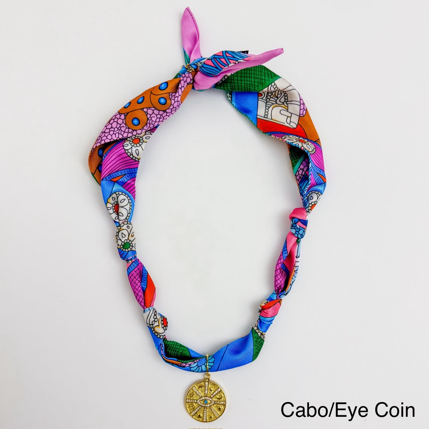 Knotted Scarf Necklace