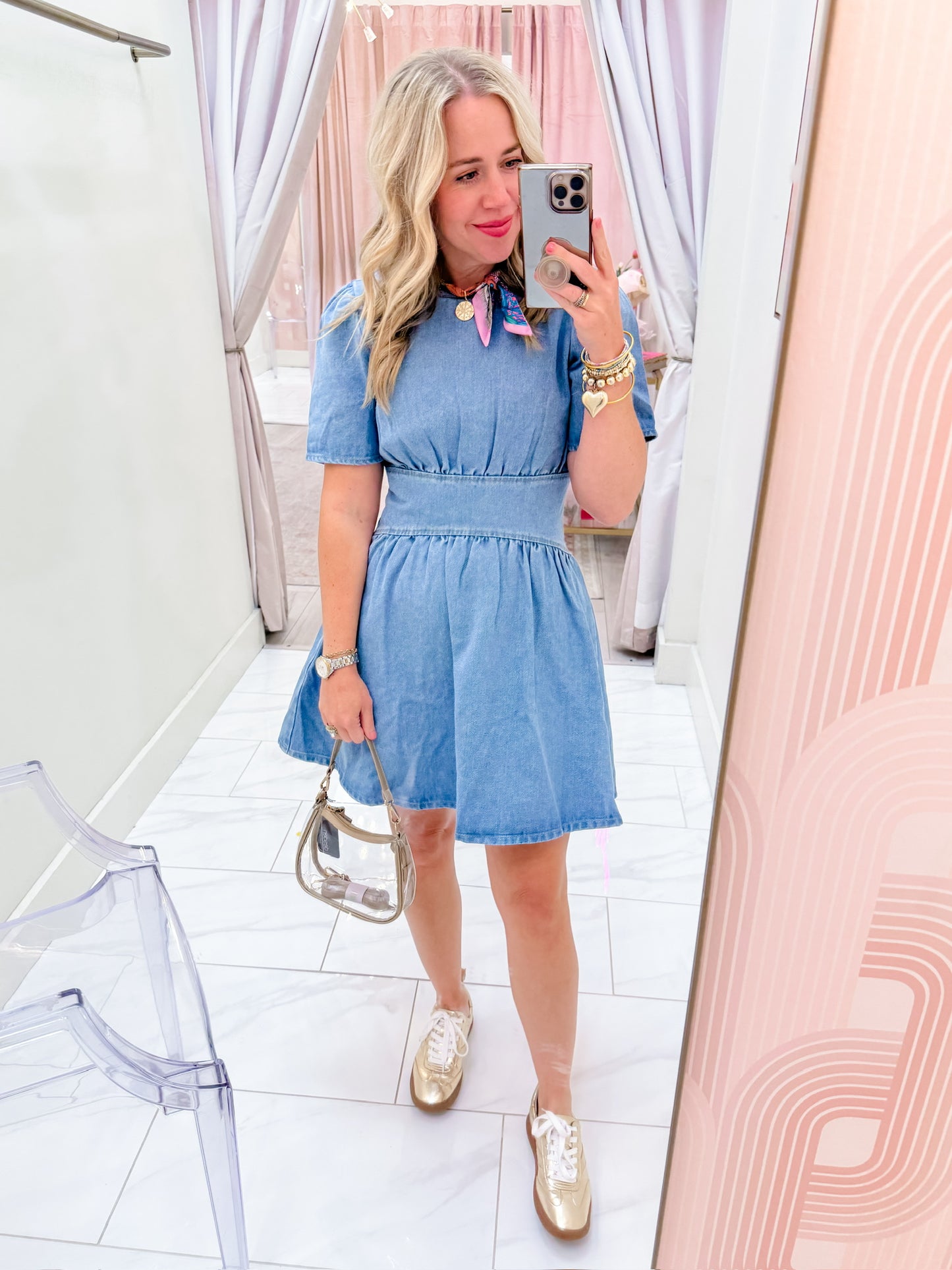 Daisy Denim Dress