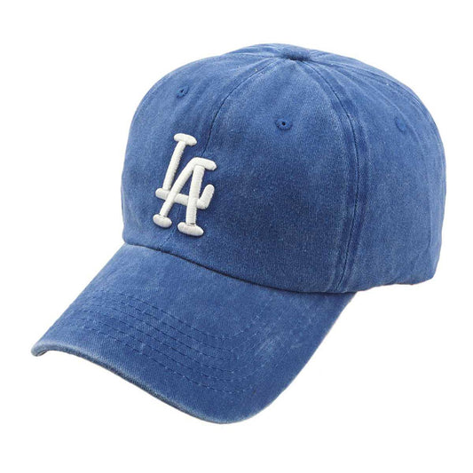 LA 3D Embroidered Baseball Cap