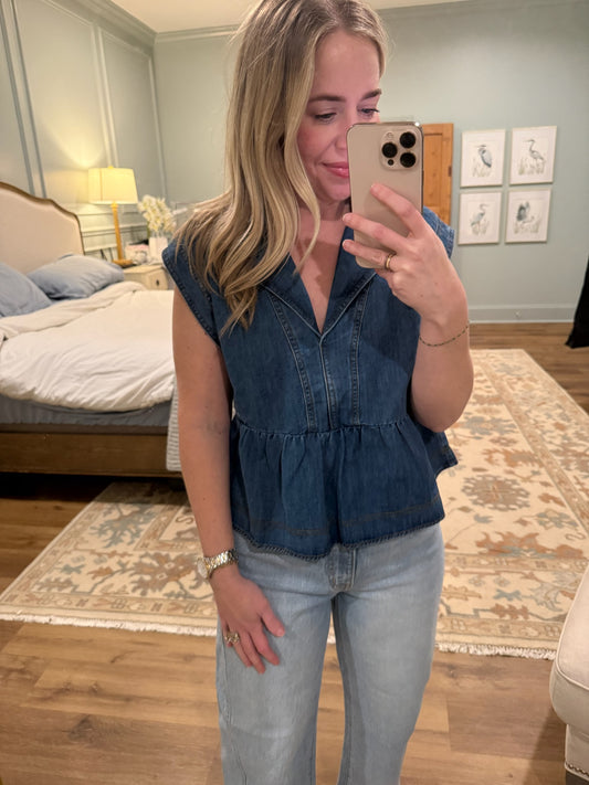 Rodeo Babe Denim Top