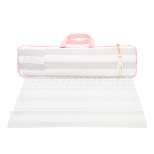 Traveling Tiles Mahjong Rack Bag-Grounded Grey