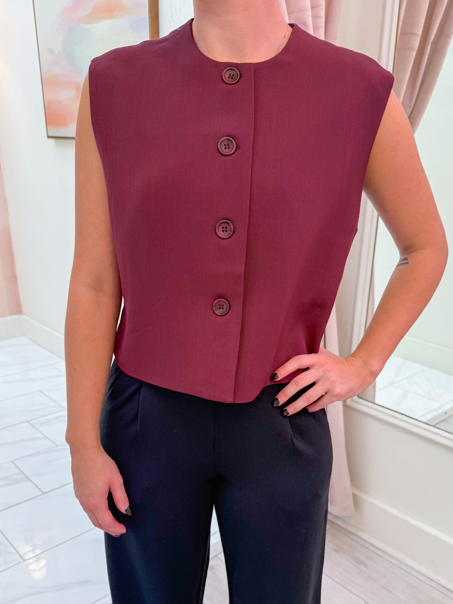 Alessa Solid Top