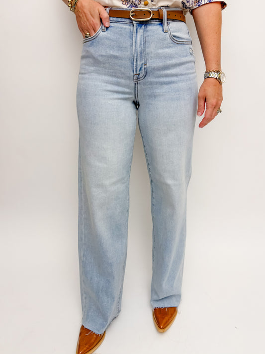 Logan High Rise Dad Jean Light